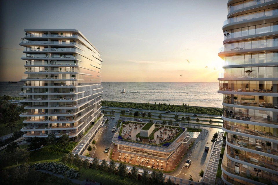 Luxueux appartement avec vue sur mer à Zeytinbornu