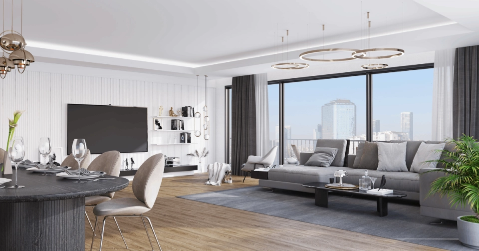 Lüks ve gelişmiş Ataşehir bölgesinde yaşamak ve vatandaşlık almak için mülk - Görsel 3