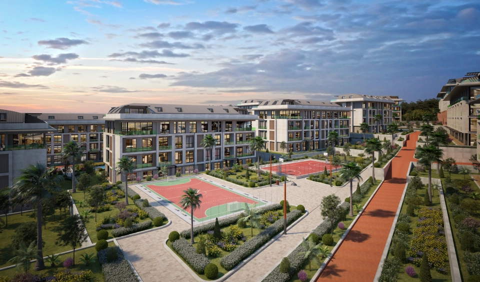 Apartments with a spectacular view of the Marmara Sea