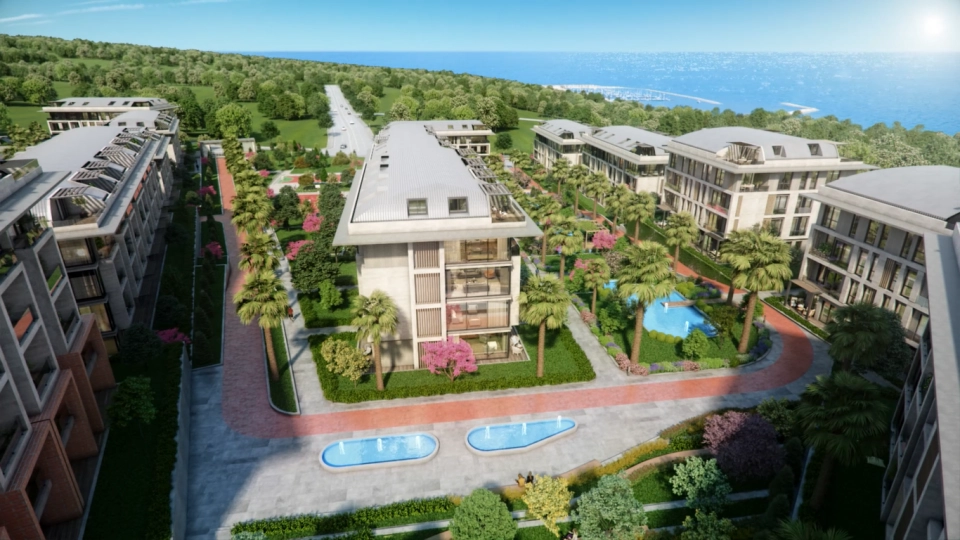 Apartments with a spectacular view of the Marmara Sea