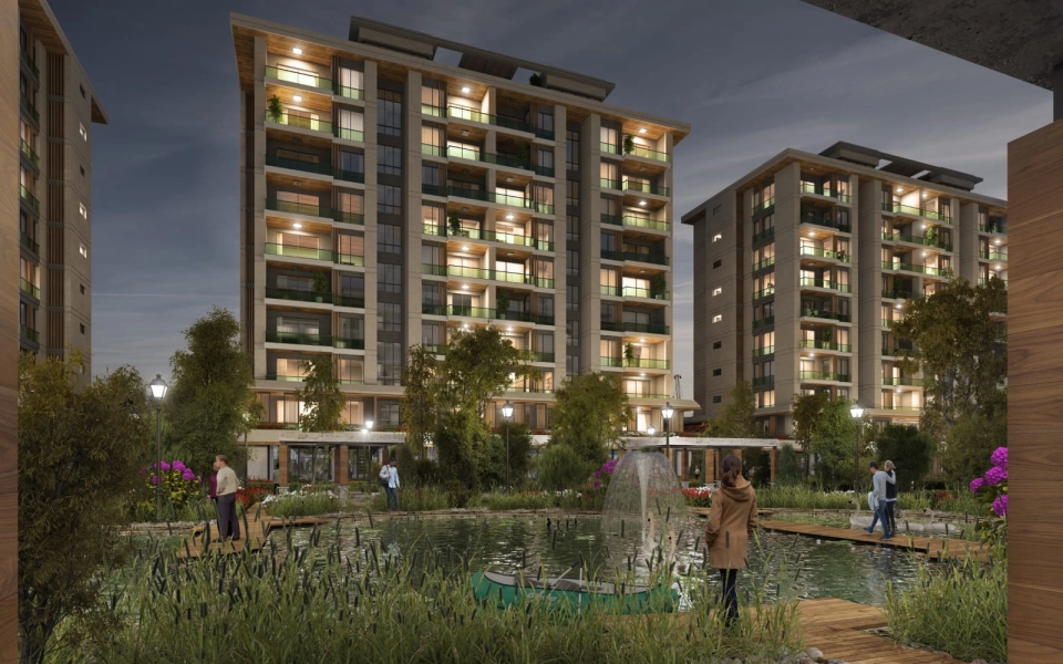 خانه‌هایی با متراژهای بالا برای یک زندگی خانوادگی در بیلیکدوزو