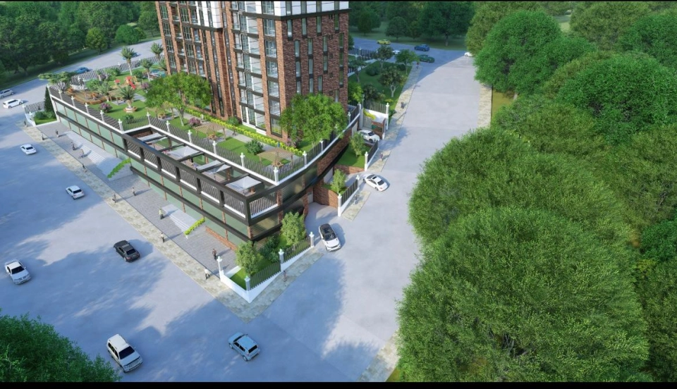 Residential apartments with modern architecture in Kartal